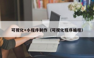 沂源可视化+小程序制作（可视化程序编程）